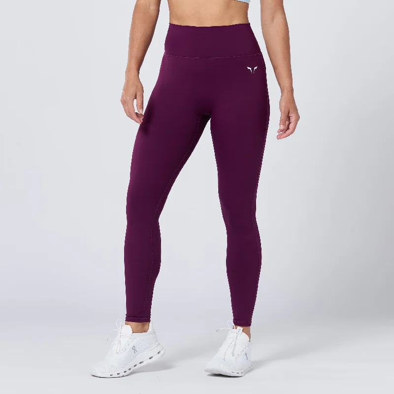 fleece - lined women tights for warmth in winterCore Agile ACT Leggings 27" - Pickled Beet