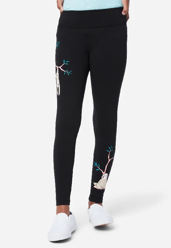 women tights with a textured surface for a unique feelGraphic Full-Length Leggings