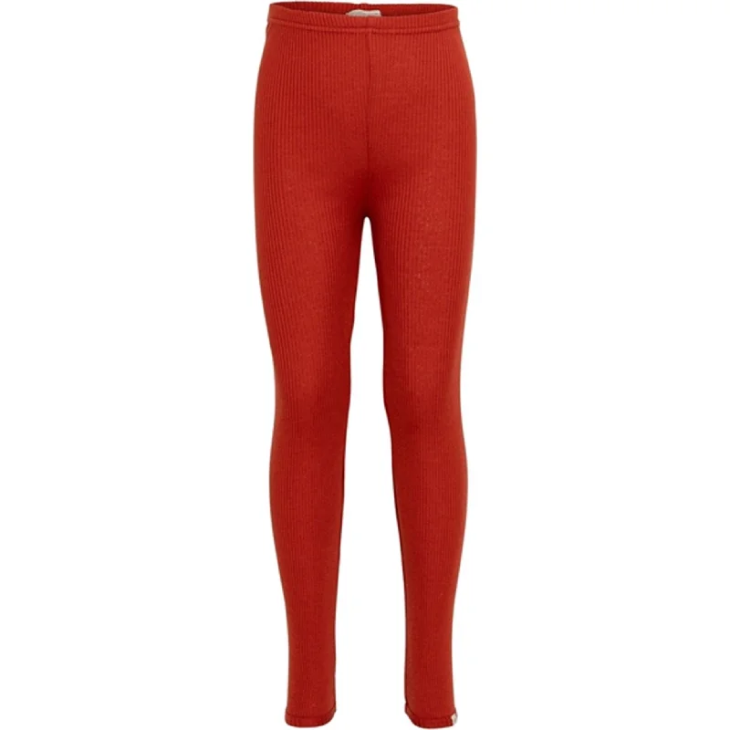 women tights for a cold - weather hiking tripMinimalisma Bieber Leggings Poppy Red