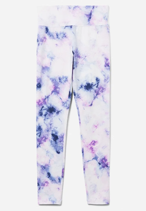 women tights for dance classes like ballet and jazzTie-Dye Full-Length Leggings