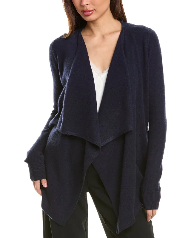 oversized women cardigan for a trendy and cozy lookBruno Magli Waterfall Cashmere Cardigan