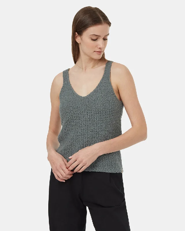 Bell - Sleeve Women's Mohair - Wool Blend SweatersHighline Boucle Sweater Tank