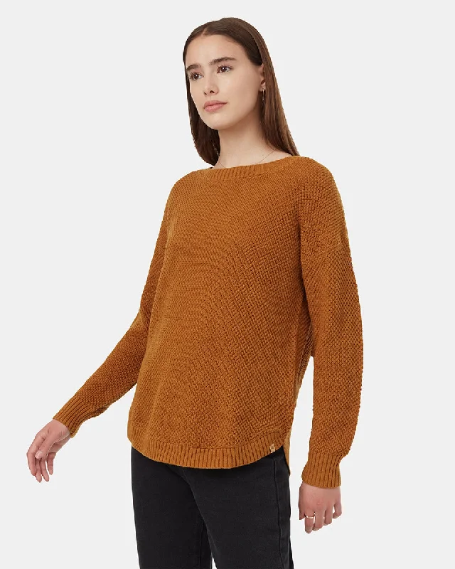 Hooded Women's Fleece - Lined Sweaters for WinterHighline Drop Shoulder Sweater