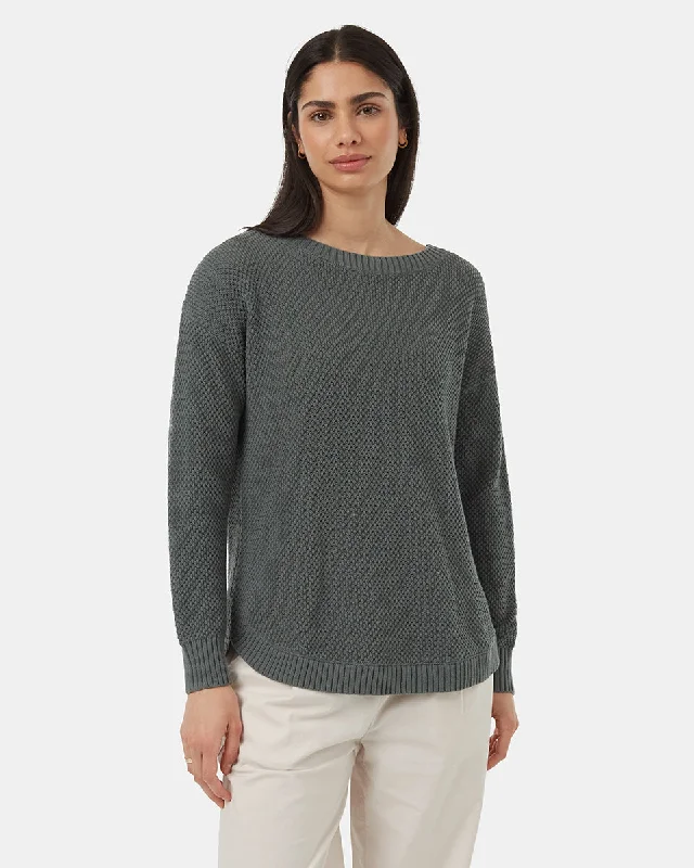 Hooded Women's Fleece - Lined Sweaters for WinterHighline Drop Shoulder Sweater