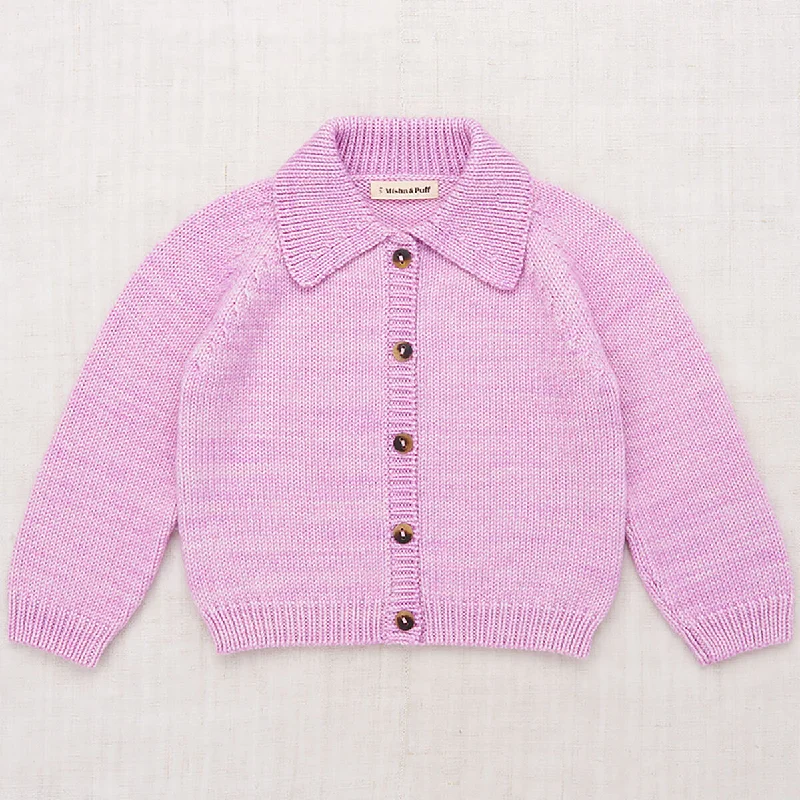 maternity women cardigan for expecting momsMotley Cardigan in Pink Lilac by Misha & Puff