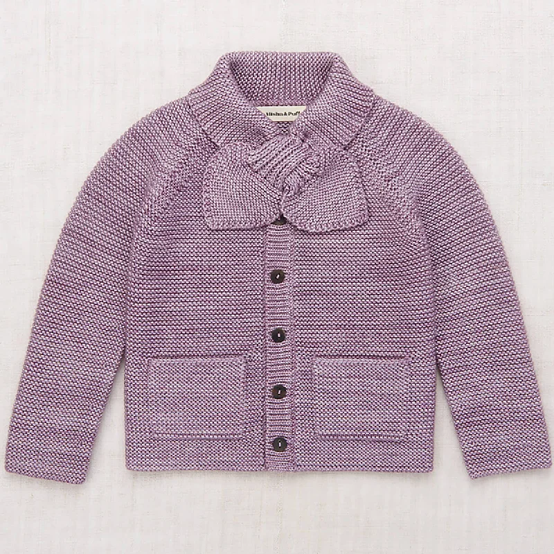 oversized women cardigan for a trendy and cozy lookScout Cardigan in Periwinkle by Misha & Puff