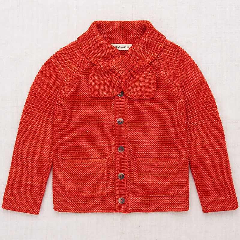 open front women cardigan for easy stylingScout Cardigan in Red Flame by Misha & Puff