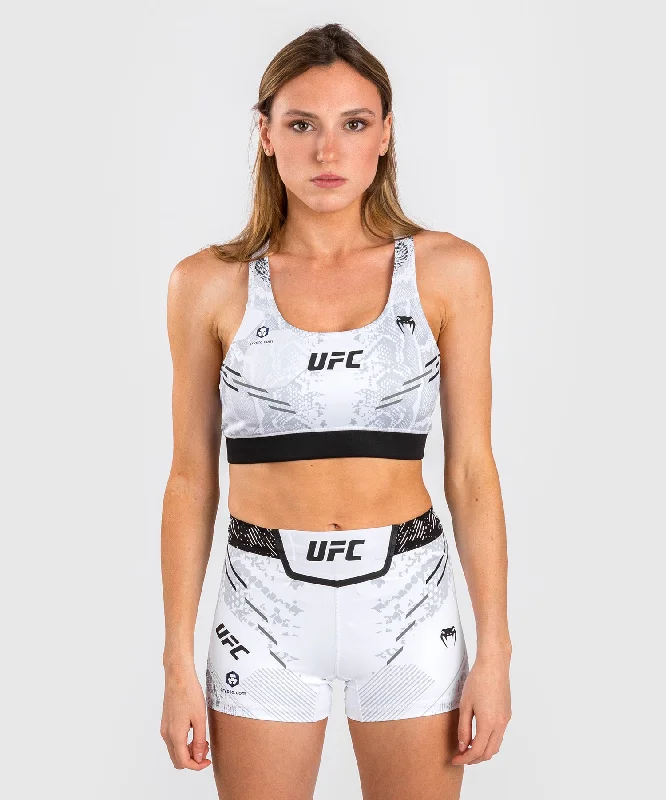 Organic Cotton Women T Shirt for Eco - Conscious WearersUFC Adrenaline by Venum Authentic Fight Night  Women’s Sports Bra - White