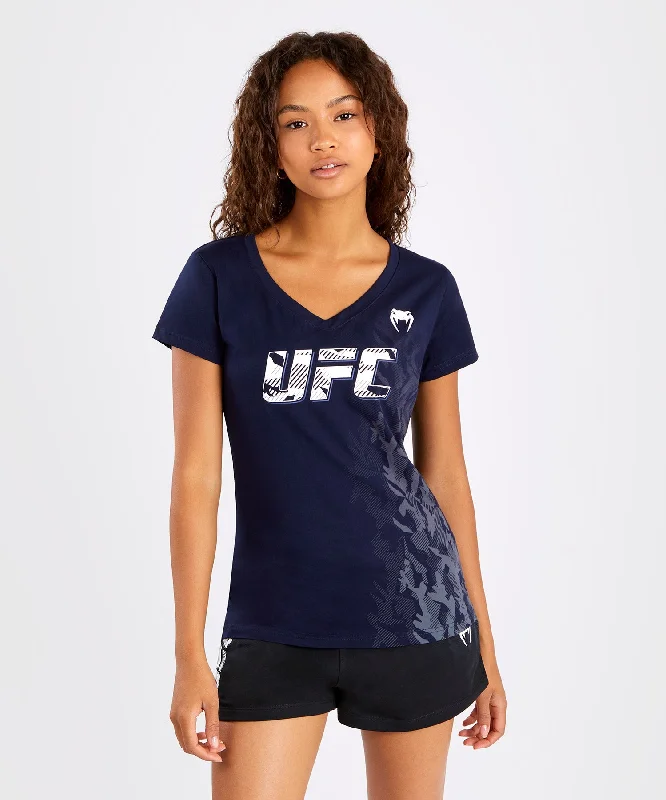 Plus Size Women T Shirt for a Comfortable and Flattering FitUFC Venum Authentic Fight Week Women's Short Sleeve T-shirt - Navy Blue