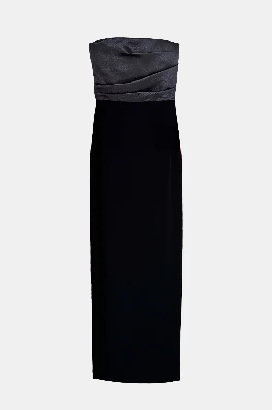 Long - Sleeve Women Dress in Velvet for a Luxurious Winter LookAfra Maxi Dress in Black