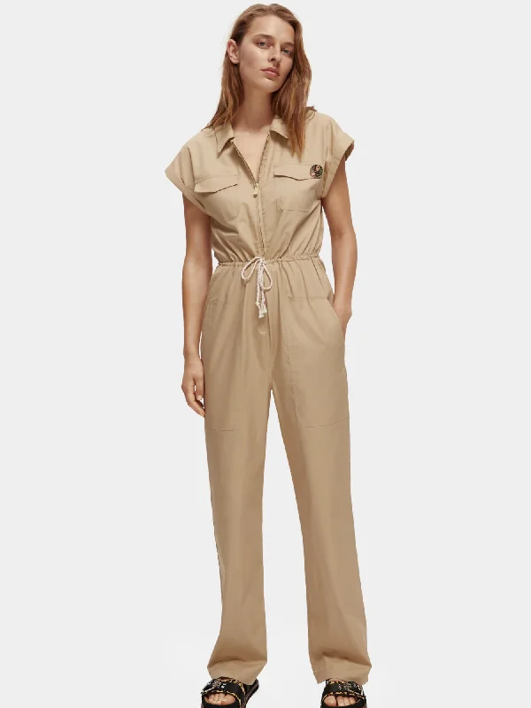 Ruffled women jumpsuits with a feminine touch for a date nightMilitary jumpsuit