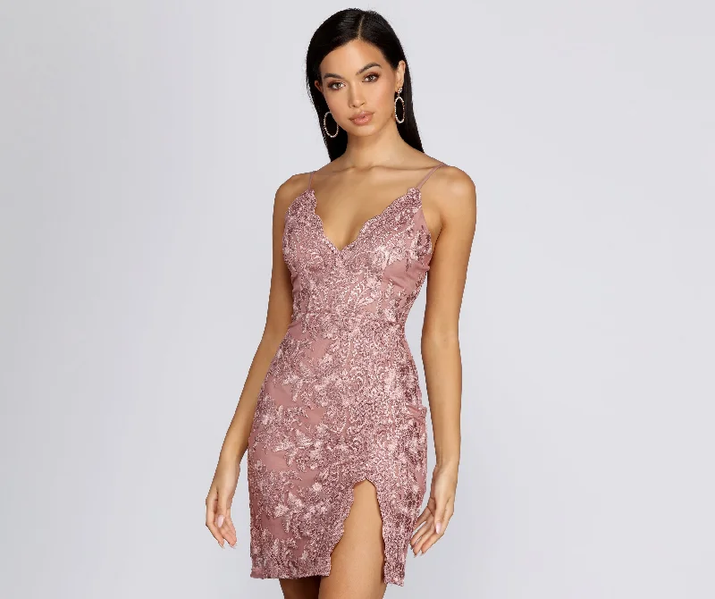 Mini dresses with off - the - shoulder stylesSweet Talk Lace Midi Dress