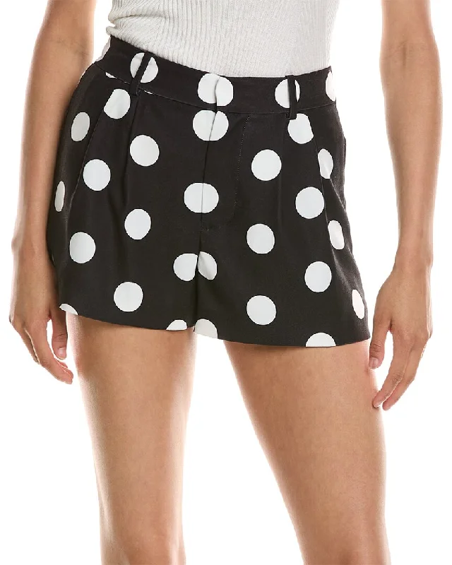 Printed Floral Women Shorts for a Summer - Ready Stylealice + olivia Conry Mid-Rise Short