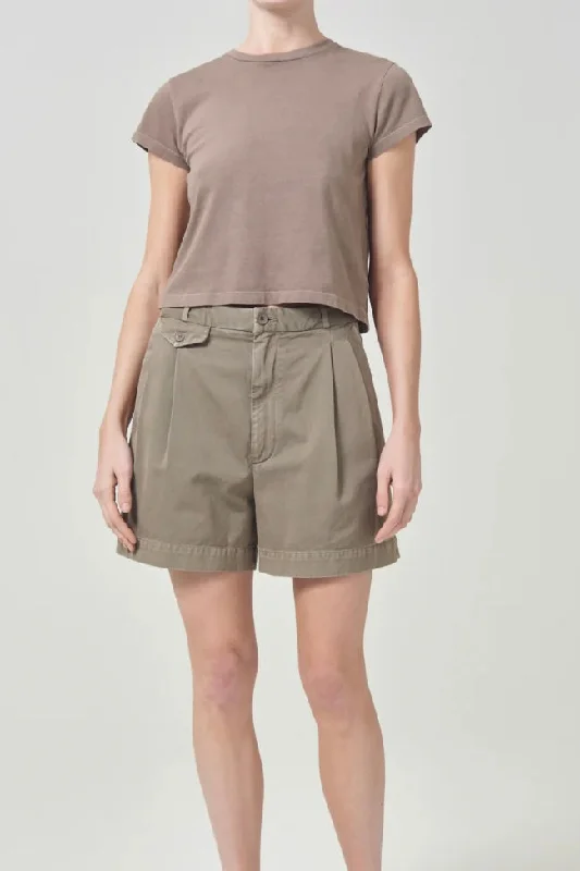 Twill Women Shorts with a Smooth Texture and DurabilityBECKER SHORT