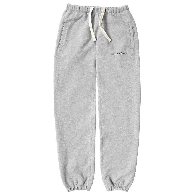 Faux Leather Women's Sweatpants in Black for an Edgy and Fashion - Forward StyleLounge Fleece Sweatpant Heather Grey - Unisex