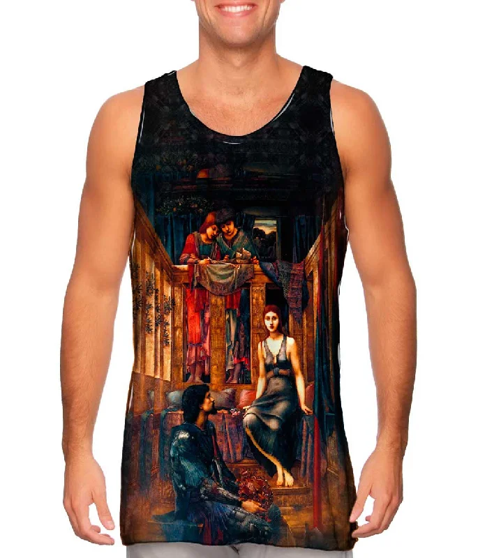 Crew Neck Women's Sustainable Tank Tops Made from Recycled MaterialsSir Edward Coley Burne Jones - "King Cophetua And The Beggar Maid" (1884)