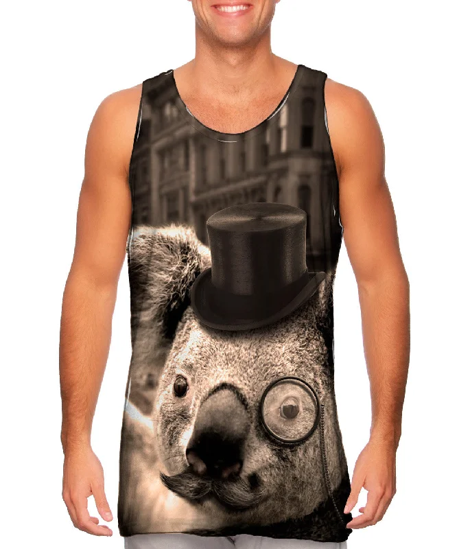 High - Neck Women's Silk Blend Tank Tops for a Luxurious FeelSir Koala