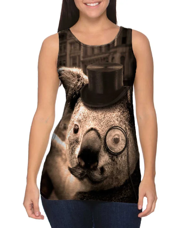 One - Shoulder Women's Rayon Blend Tank Tops for a Flowy LookSir Koala