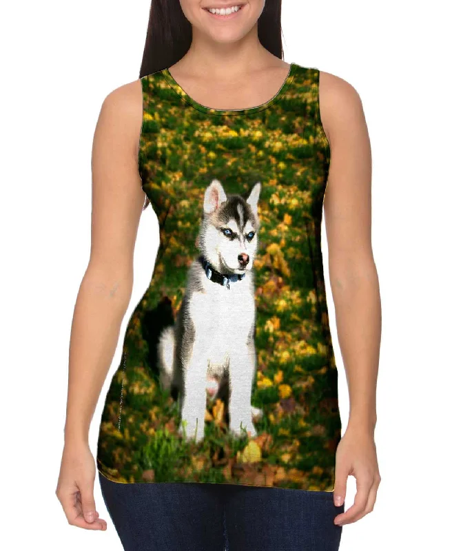 Square Neck Women's Organic Cotton Tank Tops in Earth TonesSmall Husky