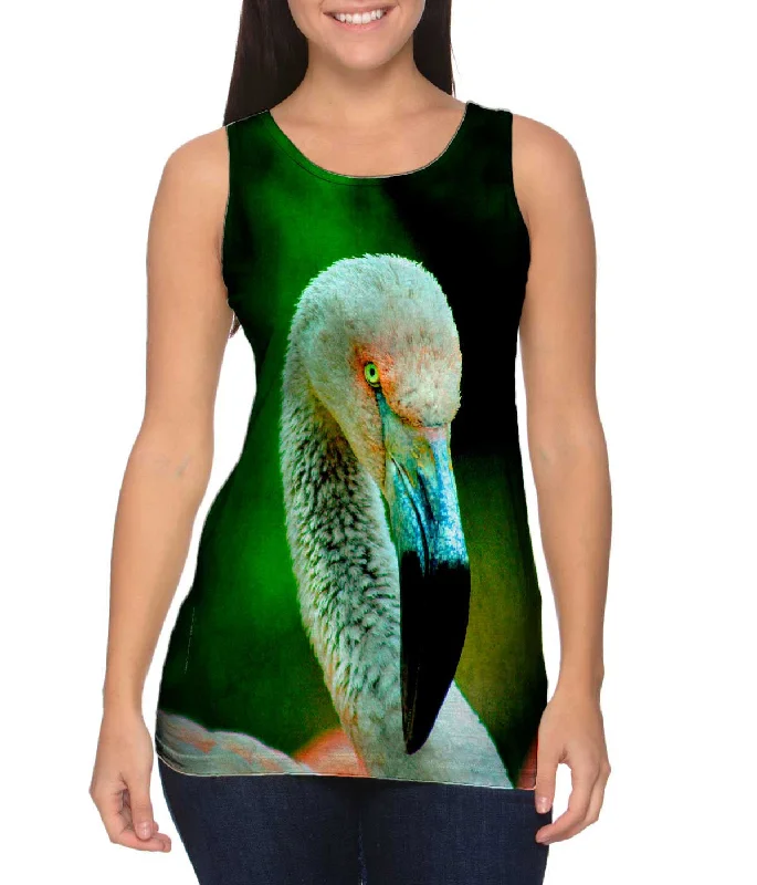 Women's Sleeveless Ribbed Tank Tops for a Trendy LookSolo Flamingo