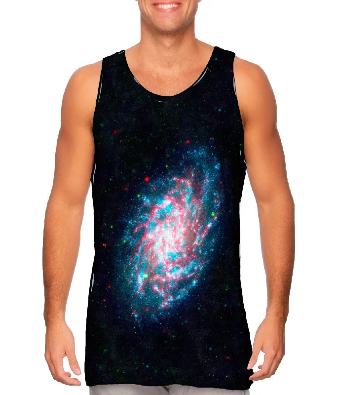 V - Neck Women's Moisture - Wicking Tank Tops for RunningSpace Galaxy Evolution Explorer Christmas Time