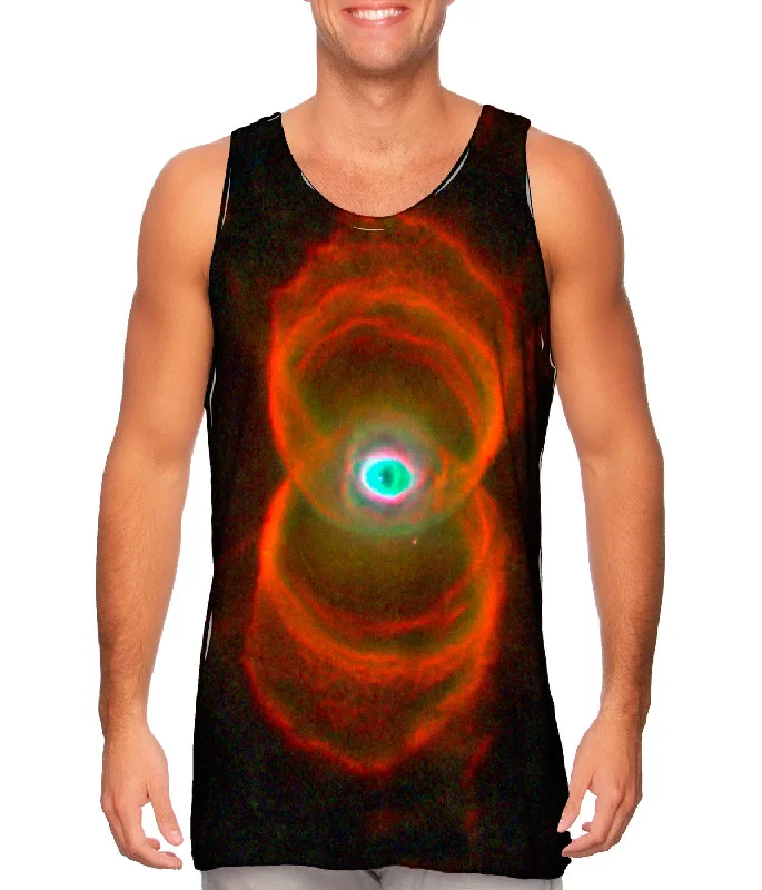 V - Neck Women's Moisture - Wicking Tank Tops for RunningSpace Galaxy Hourglass Nebula