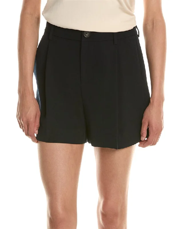 High - Waisted Women Shorts for a Retro and Flattering LookVince Pleated Short