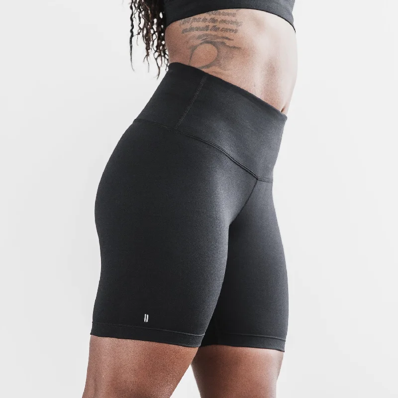 Twill Women Shorts with a Smooth Texture and DurabilityWomen's High-Rise Matte Short 6"