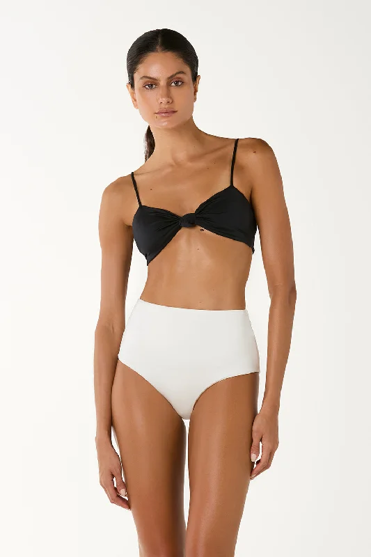 Monokini - style bikini with a unique one - piece - meets - bikini designDisco Duo Gia Top